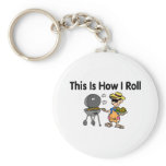 This Is How I Roll BBQ Grilling Key Chain