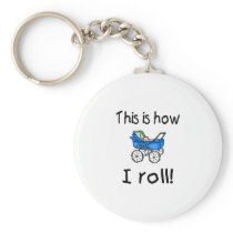 This Is How I Roll (Buggy) Keychain