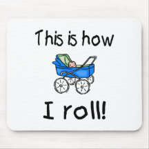 This Is How I Roll (Buggy) Mouse Mat
