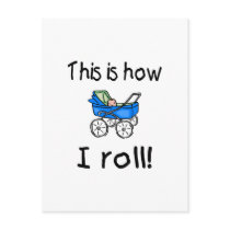 This Is How I Roll (Buggy) Postcards