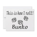 This Is How I Roll Bunko Custom Announcements