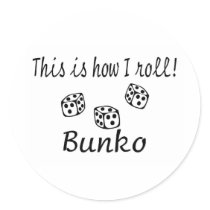 This Is How I Roll Bunko stickers