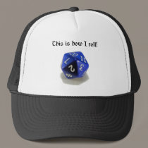 This Is How I Roll (d20) hats