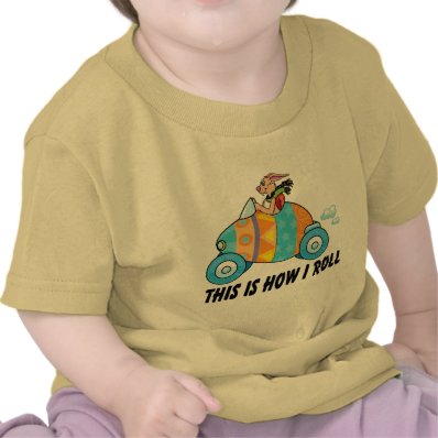 This Is How I Roll Easter Bunny T-shirt