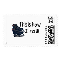 This Is How I Roll (Ice Skates) Stamps