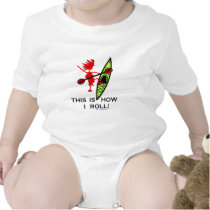 This is how I roll (Kayak) t-shirts