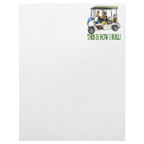 This Is How I Roll Letterhead Design