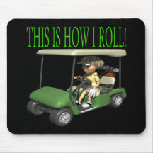This Is How I Roll Mousepads