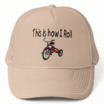 This Is How I Roll (Red Tricycle) Hats