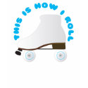 This is how I Roll Roller Skater t-shirts