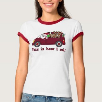 This is How I Roll Santa t-shirt shirt