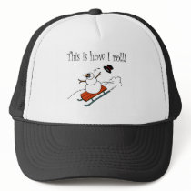 This Is How I Roll Snowman hats by CelebrationZazzle This Is How I Roll Snowman hats