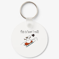 This Is How I Roll Snowman keychains by CelebrationZazzle This Is How I Roll Snowman keychains