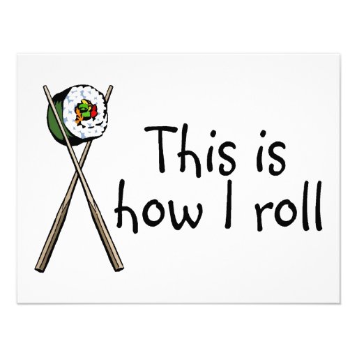 This Is How I Roll Sushi Announcement