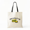 This is how I roll totebag by tshirtfun This is how I roll totebag