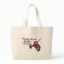 This Is How I Roll (Tricycle) Canvas Bag