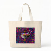 This Is How Lu Cin Ate bags by hadleymonster This Is How Lu Cin Ate bags