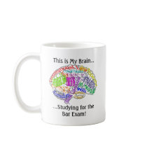 This is my brain...Bar Exam mugs by lawstuff This is my brain...Bar Exam mugs