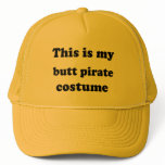 This is my BUTT PIRATE Costume hats