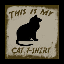 THIS IS MY CAT T-SHIRT