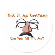 This is My Costume stickers by funnyholidaytshirts This is My Costume stickers