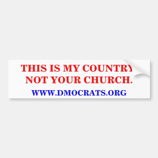 this is our country not your church shirt