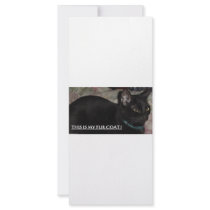 THIS IS MY FUR COAT! KITTY rack cards