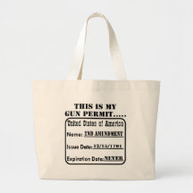 This Is My Gun Permit Bag