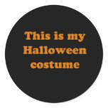 This is my Halloween Costume stickers