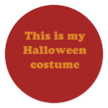 This is my Halloween Costume stickers