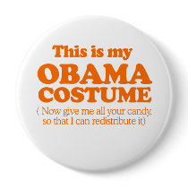 This is my Obama Costume Pinback Buttons