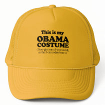 This is my Obama Costume Trucker Hats