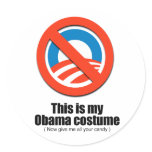 This is my Obama costume now give me all your cand stickers