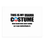 This is my Obama Costume Post Card