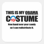 This is my Obama Costume Stickers