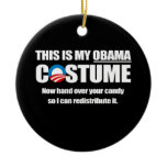 This is my Obama Costume white ornaments