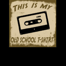 THIS IS MY OLD SCHOOL T-SHIRT by TopTees THIS IS MY OLD SCHOOL T-SHIRT
