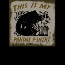 THIS IS MY PANDAS T-SHIRT by TopTees THIS IS MY PANDAS T-SHIRT