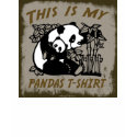 THIS IS MY PANDAS T-SHIRT by TopTees THIS IS MY PANDAS T-SHIRT