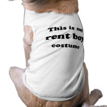 This is my RENT BOY Costume pet clothing