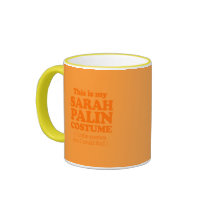 THIS IS MY SARAH PALIN COSTUME COFFEE MUGS