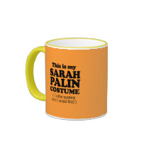 THIS IS MY SARAH PALIN COSTUME MUGS