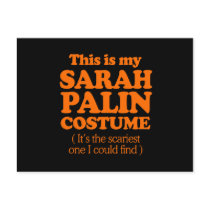 THIS IS MY SARAH PALIN COSTUME POSTCARDS