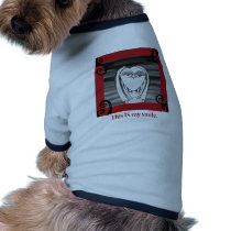 This IS my smile. pet clothing by sickfish This IS my smile. pet clothing