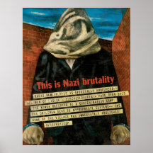 This Is Nazi Brutality Print