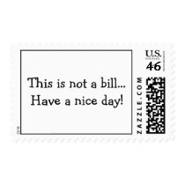 This is not a bill...postage stamps by peachytees This is not a bill...postage stamps