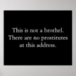 This is not a brothel.There are no prostitutes ... Print
