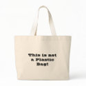 This is not a Plastic Bag!