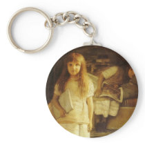 This is Our Corner by Sir Lawrence Alma Tadema Key Chain