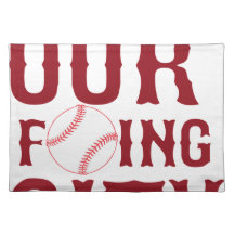 THIS IS OUR F'ING CITY Boston Place Mats